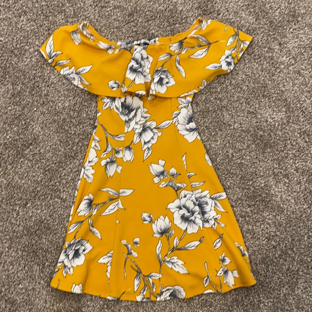 Off the shoulder dress